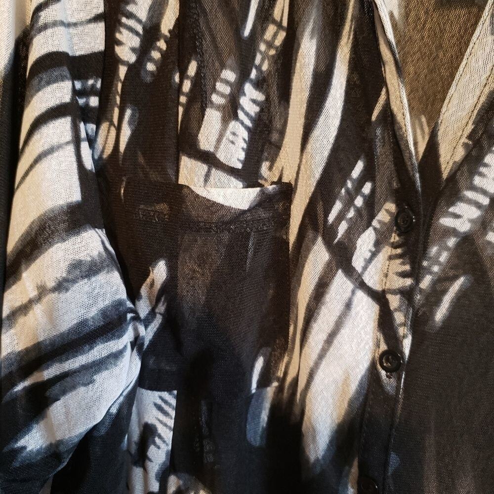 NEW Mirror Image sheer, button down, tunic, cover… - image 7